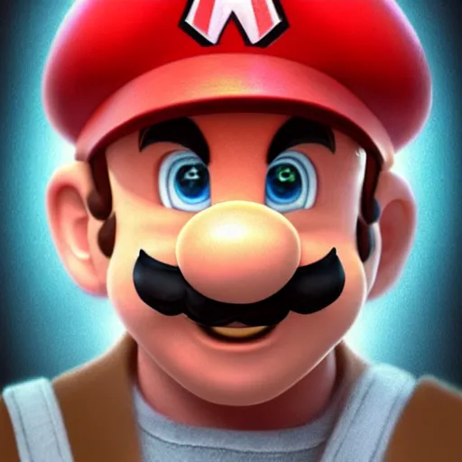 Prompt: Mario in real life, realistic, very realistic, hyperrealistic, highly detailed, very detailed, extremely detailed, detailed, digital art, oil painting, trending on artstation, headshot and bodyshot, detailed face, very detailed face, extremely detailed face, HD Quality, 8k resolution