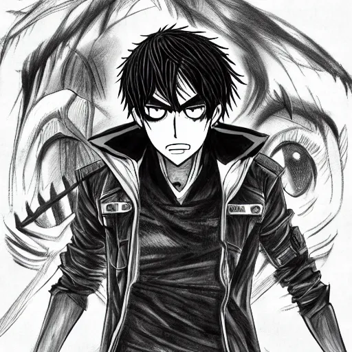 Anime Angry Boy, angry, anime, anime boy, art, dope, painting, sketch, HD  phone wallpaper | Peakpx