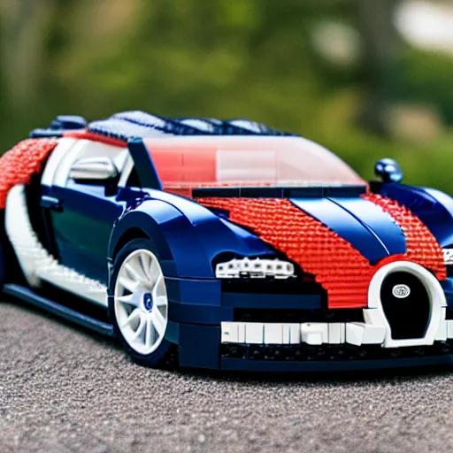 Image similar to lego bugatti veyron