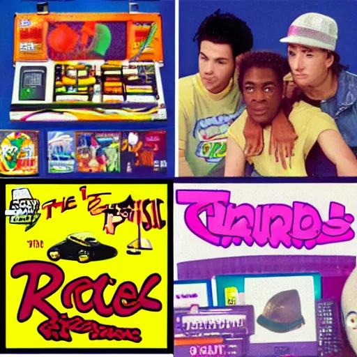 Prompt: The 90s Starter Pack