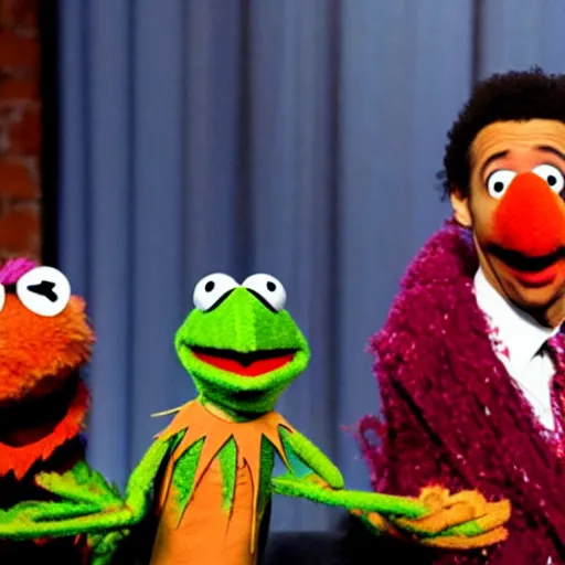 Image similar to the eric andre show muppets