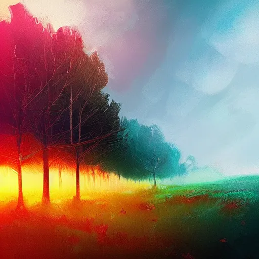 Image similar to A Landscape by Petros Afshar and Alena Aenami