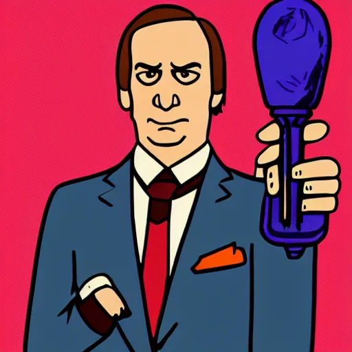 saul goodman in the style of kurzgesagt | Stable Diffusion | OpenArt