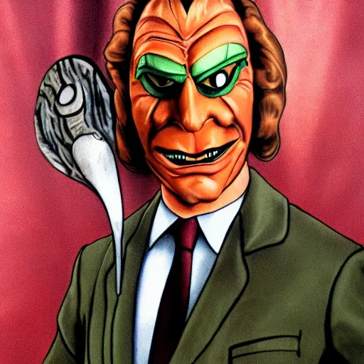 Image similar to the psychiatrist from the mask