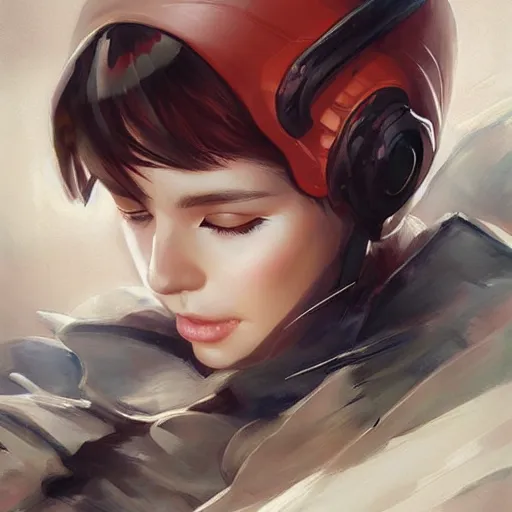 Image similar to a beautiful painting representative of the art style of artgerm and wlop and michael bay