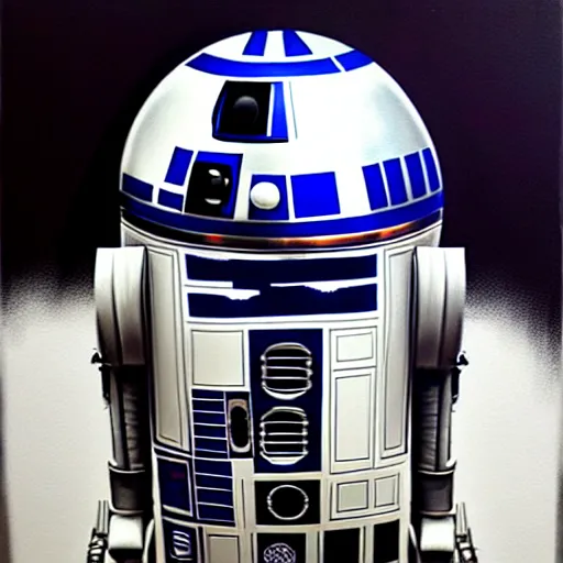 Image similar to r 2 d 2 by diego dayer, highly detailed, 4 k