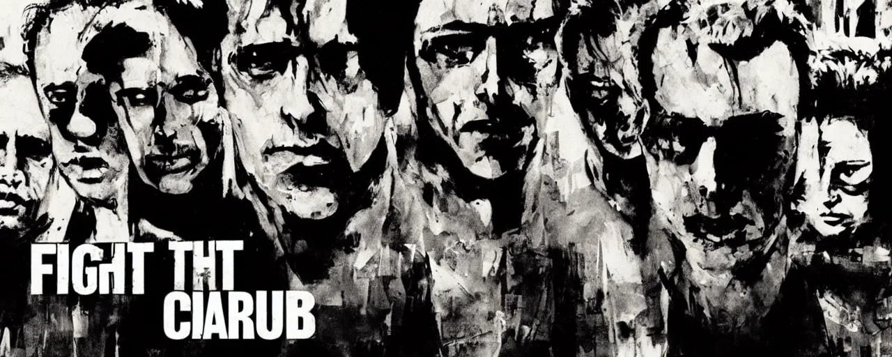 Image similar to Fight club by John Carpenter