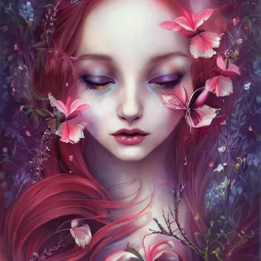 Prompt: fairytale by anna dittmann