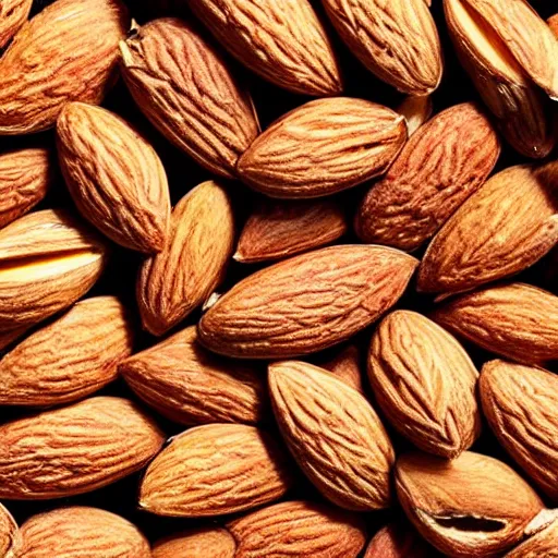 Prompt: talking almond, almond that is talking