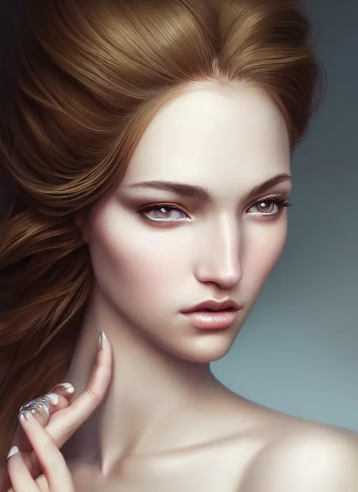 Image similar to a gorgeous female photo, professionally retouched, soft lighting, wearing a feather dress, realistic, smooth face, perfect eyes, wide angle, sharp focus on eyes, 8 k high definition, insanely detailed, intricate, elegant, art by artgerm and greg rutkowski and mark hill