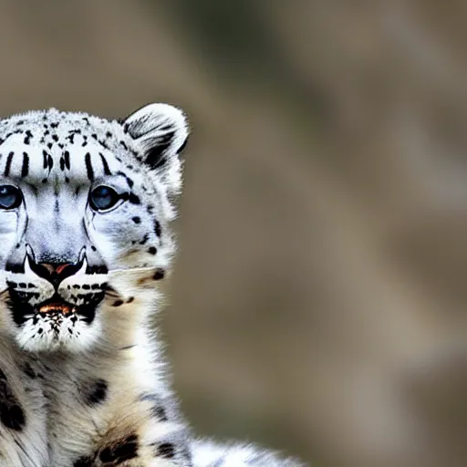 Prompt: award winning wildlife photography of a snow leopard on a mountain, national geographic, BBC documentary, professional, high quality camera, lots of detail