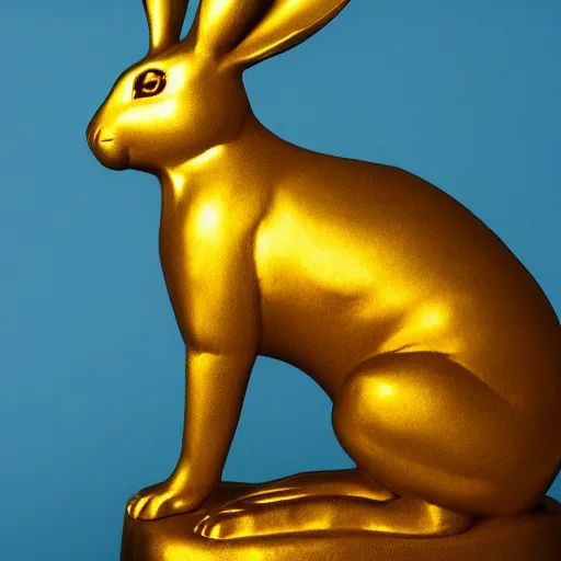 Image similar to the golden hare, by christopher kit williams dramatic lighting, smooth, sharp focus, extremely detailed