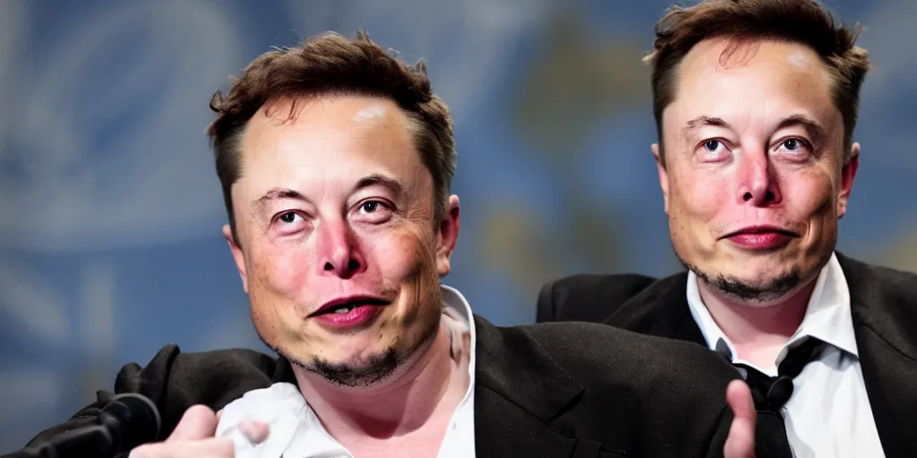 Prompt: elon musk in the ancient aliens tv show