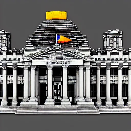 Image similar to reichstag lego set