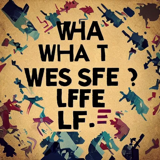 Prompt: “what is life”