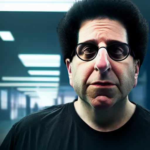 Image similar to kevin mitnick as a bank robber, radiant skin, perfect face, directed gaze, canon, vfx, symmetric balance, polarizing filter, photolab, 4 k, dolby vision, photography award