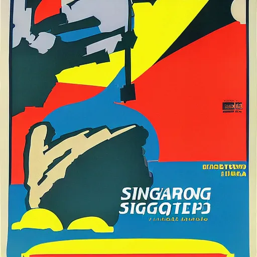 Image similar to a 1 9 9 0 s poster for a singaporean campaign
