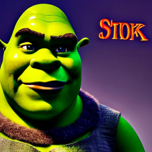 Image similar to shrek as a robot, highly detailed, extremely high quality, hd, 4 k, 8 k, canon 3 0 0 mm, professional photographer, 4 0 mp, lifelike, top - rated, award winning, realistic, detailed lighting, detailed shadows, sharp, no blur, edited, corrected, trending