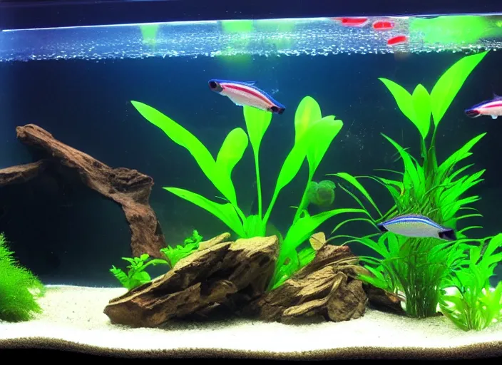 Image similar to neon tetras in my new planted tank