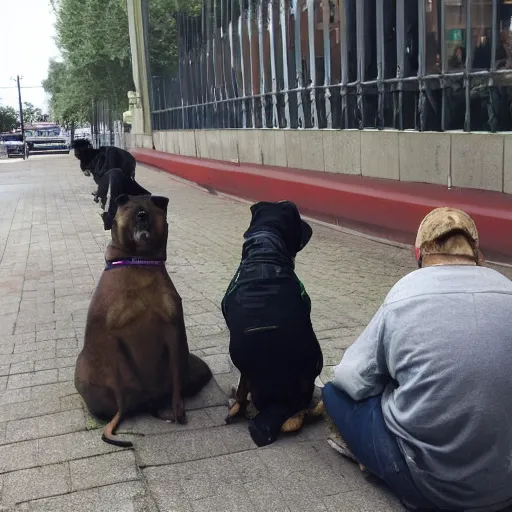 Prompt: the watchdogs watching the watchdogs