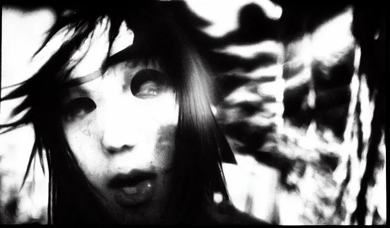 Image similar to Bladee!!!! ascends to Heaven!!!!, are-bure-boke, 35mm film, by Daido Moriyama