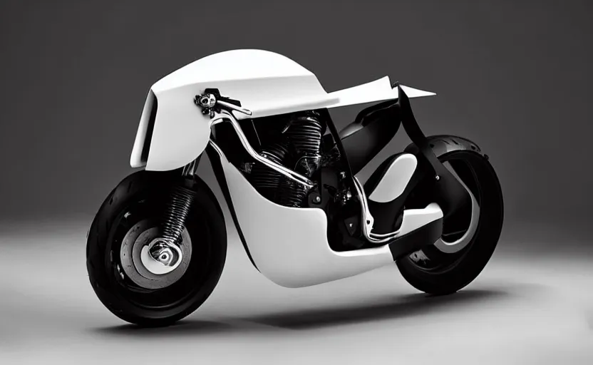 Image similar to a stylish motorcycler ; designed by marc newsom, zaha hadid, blonde, joseph and joseph, natural materials ; industrial design ; behance ; le manoosh ; pinterest ; if design award ; reddot design award