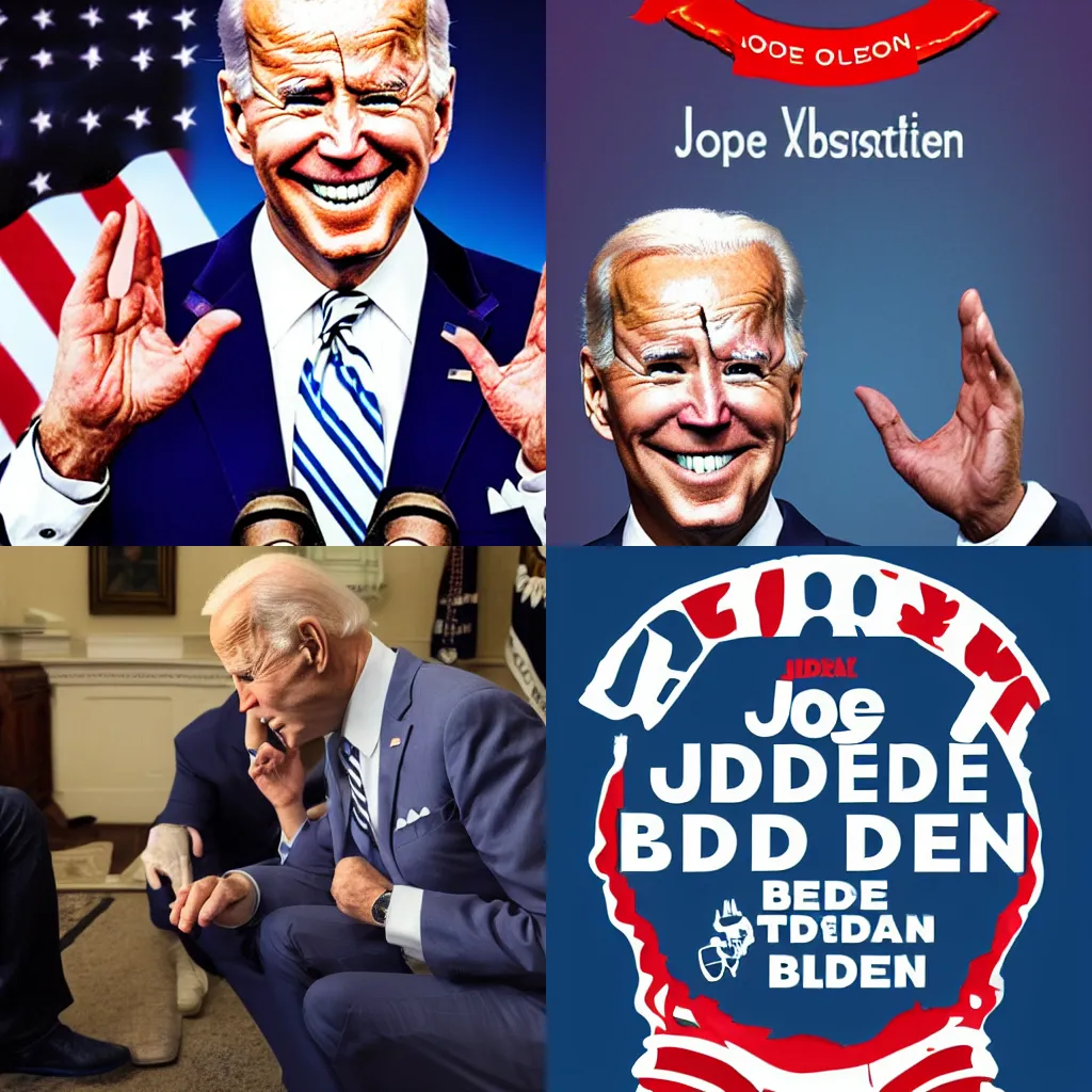 Prompt: joe biden sans undertale