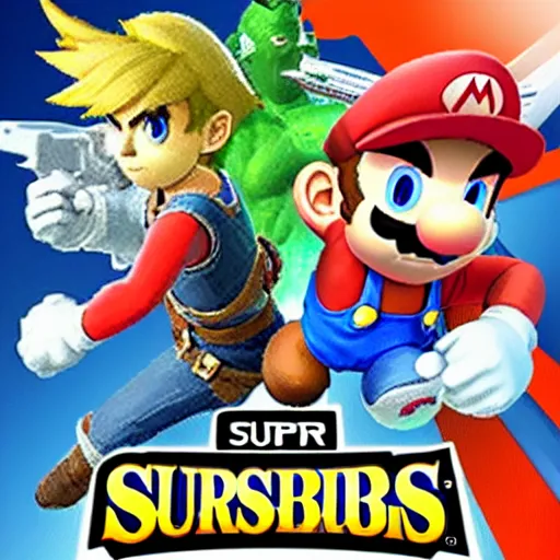 Image similar to suuper smash bros