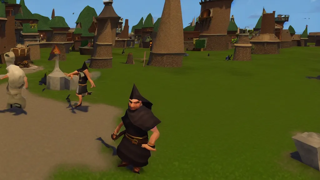 prompthunt: 4 k 6 0 fps in - game runescape gameplay showcase