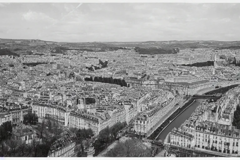 Image similar to a wide shot of 1950 France