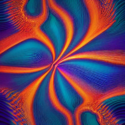 Image similar to sunset waves, by roy ahlgren or victor vasarely, digital art, deepdream cosmic, 3 d high definition, trending on artstation, photorealistic, high resolution, 8 k, octane, hyper detailed, trending on deviantart insane details, intricate, elite, ornate, elegant trend, highly detailed and intricate, sharp focus, photography, unreal engine