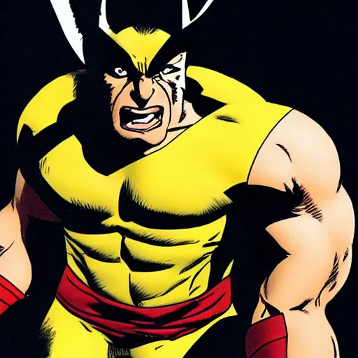 Image similar to wolverine action pose, portrayal by danny devito