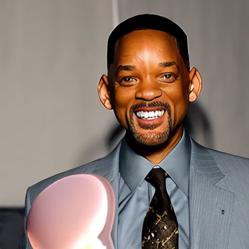 Prompt: Will Smith in the backrooms, epic lighting