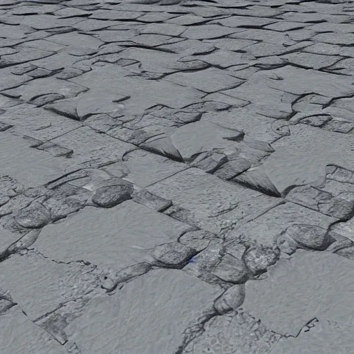 Image similar to uv normal map of stone pathway