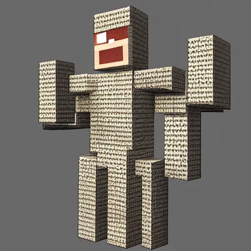 Prompt: minecraft skin of mathematician alexander grothendieck