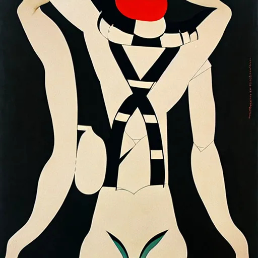 Prompt: constructivism monumental dynamic graphic super flat style figurative portrait by avant garde painter and leon bakst, illusion surreal art, highly conceptual figurative art, intricate detailed illustration drawing, controversial poster art, geometrical drawings, no blur