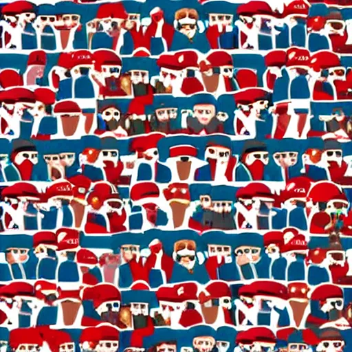 Prompt: where's wally south park