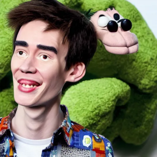 Prompt: jacob collier claymation