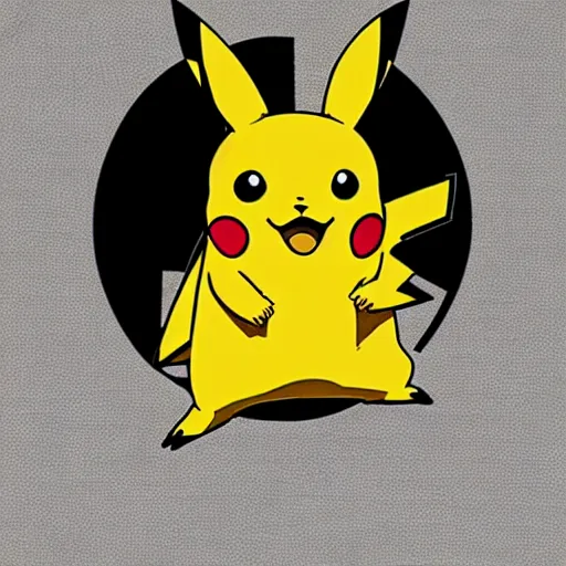 Image similar to pikachu wasted from too much alcohol, black and white, staring off into the distance, soulless
