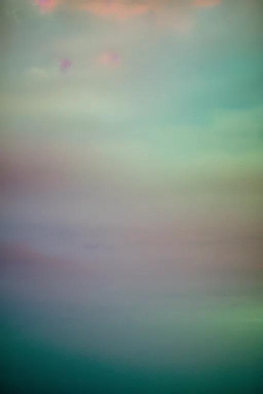 Image similar to high quality pastel coloured film close up wide angle photograph of a model childish expression swimming on cloud furniture in a icelandic black rock!! environment in a partially haze filled dreamstate world. three point light, rainbow. photographic production. art directed. pastel colours. volumetric clouds. pastel gradient overlay. waves glitch artefacts. extreme facial clarity. 8 k. filmic.