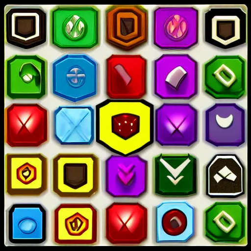 Image similar to skill icons from an MMORPG