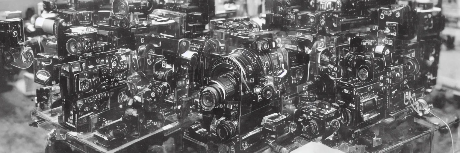 Image similar to a photo taken by someone who doesn\'t know how to use a camera:: the most complex kodak camera ever made
