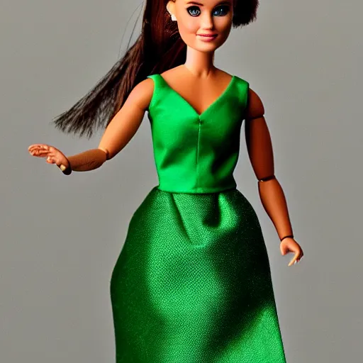 Prompt: michelle payne as a barbie doll