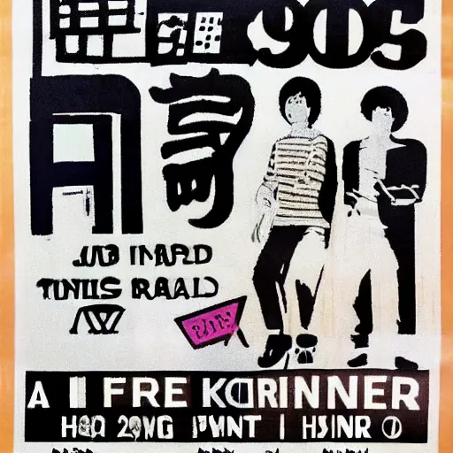 Prompt: A 1980s poster for a Singaporean HDB flat