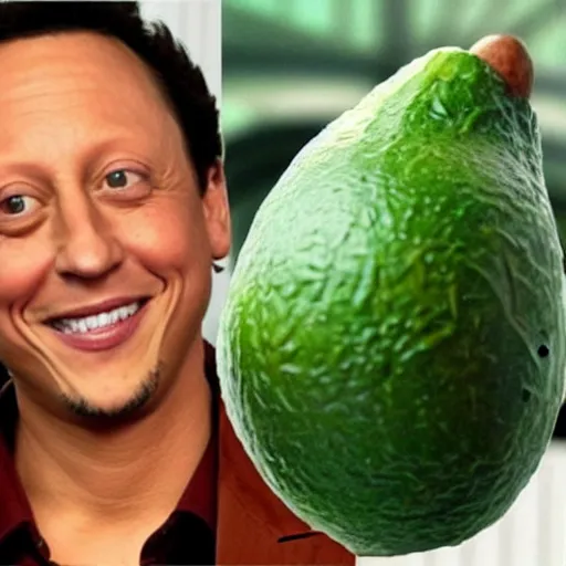 Prompt: rob schneider as an avocado
