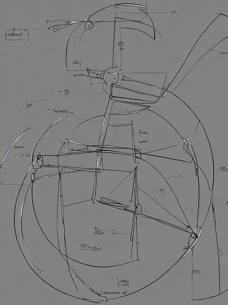 Prompt: simple schematic of the tool that saved humanity, centered in a frame