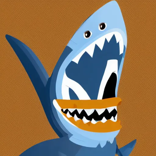 Prompt: shark in the style of a College Mascot Costume, highly detailed, photorealistic, art station —height 1024 —width 1024