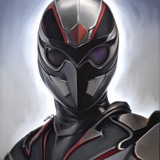 Prompt: a realistic painting by Raffaello Sanzi depicting the Kamen Rider Black with the head of Hrithik Roshan with implant chip in the Renaissance,smooth,Sharp focus, trending on Artstation.