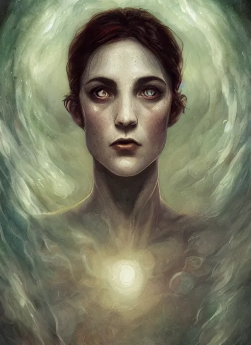 Prompt: h. p. lovecraft character portrait, lean face, cinematic lighting, hyper - detailed, 4 k, high resolution, in the style of charlie bowater, tom bagshaw, single face, symmetrical, headshot photograph, insanely detailed and intricate, beautiful, elegant, watercolor, cinematic, portrait, raphaelite, headroom, pierre - auguste renoir