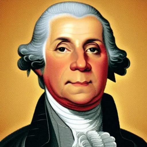 Image similar to president washington as a young man in 2 0 0 7